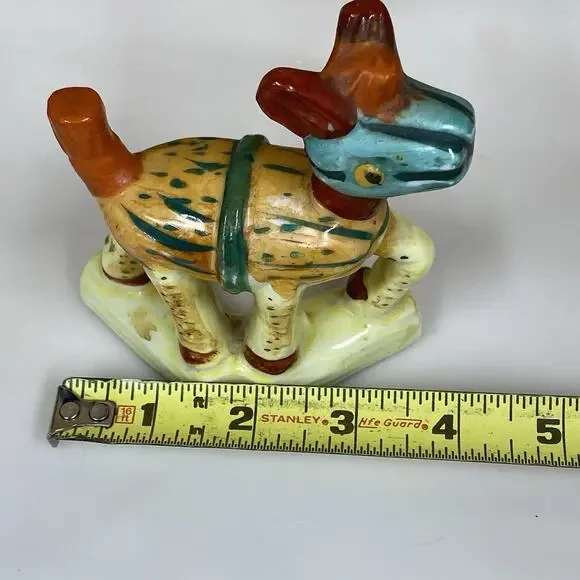 Vintage Porcelain Veggie Animal Squash Horse Dog Figurine Japan Halloween